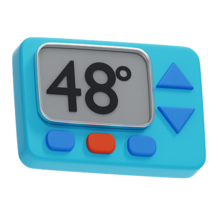 THERMOSTAT  3D Icon