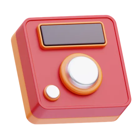 Thermostat d'ambiance  3D Icon