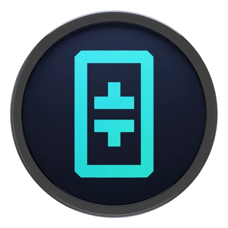 Theta Network  3D Icon