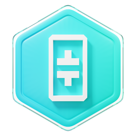 Theta Network (THETA) Badge  3D Icon