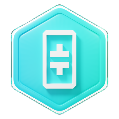 Theta Network (THETA) Badge 3D Icon