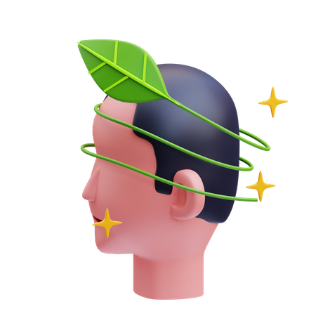 Think Green  3D Icon