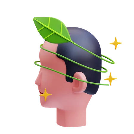 Think Green  3D Icon