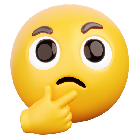 Thinker  3D Icon