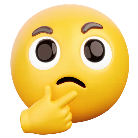 Thinker  3D Icon
