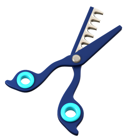 Thinning Scissor  3D Icon