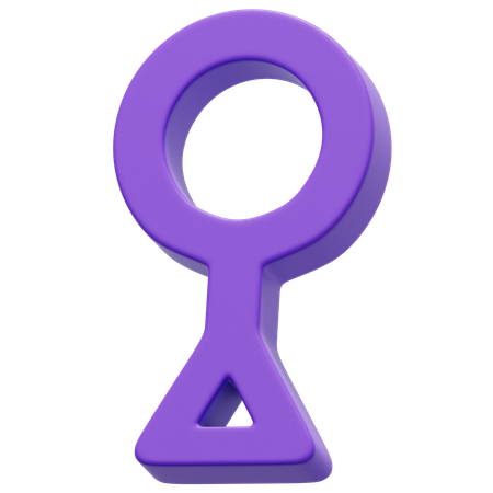 Third Gender  3D Icon