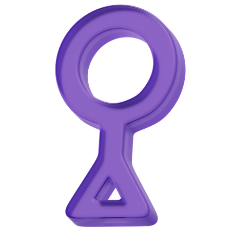 Third Gender  3D Icon