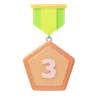 Third Place Bronze Medal