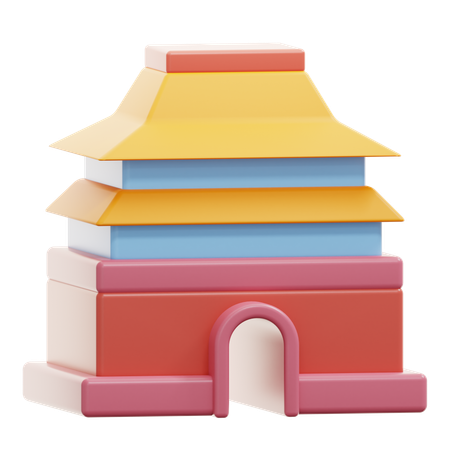 Thirteen Tombs  3D Icon