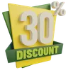 Thirty Percent Discount