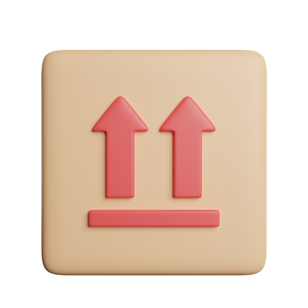 This Way Up  3D Icon