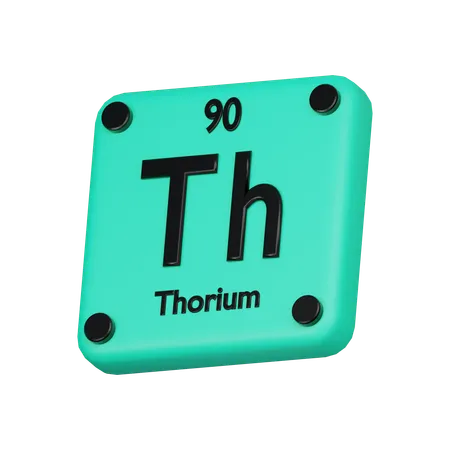 Thorium Element 3 D Icon 3D Icon
