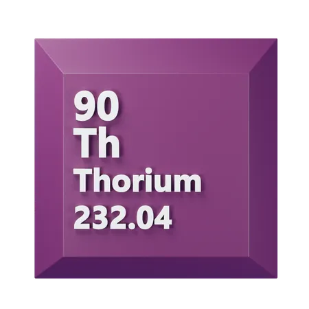 Thorium  3D Icon