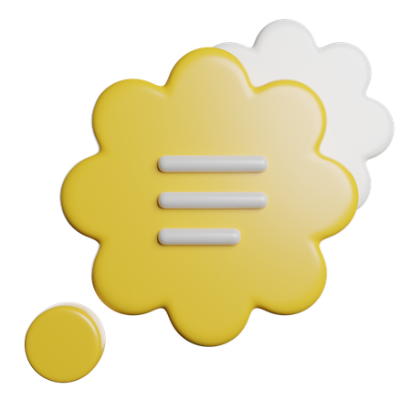Thought  3D Icon