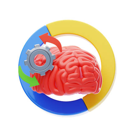 Thought Experiment  3D Icon