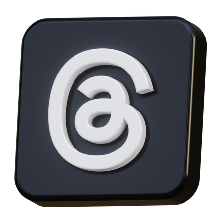 Threads  3D Icon