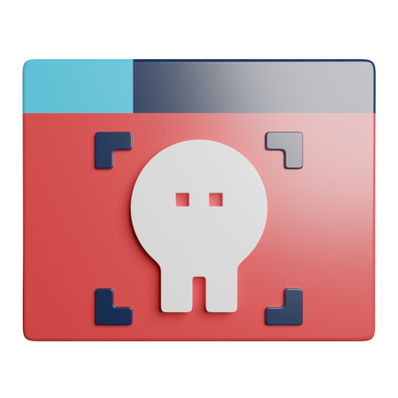 Threat  3D Icon