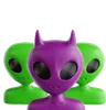 Three Alien