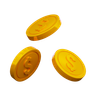 coins 3d illustration