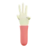 Three Fingers Gesture