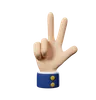 Three Hand Gesture