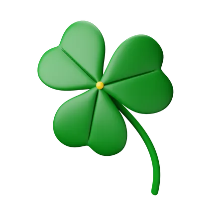 Three Leaf Clover  3D Icon