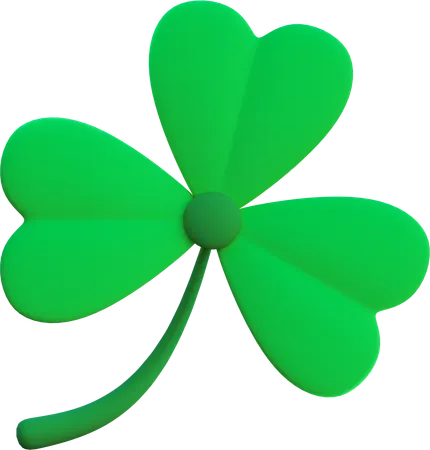 Three Leaf Clover  3D Icon