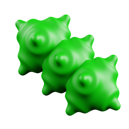 Three Object  3D Icon