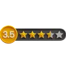 Three Point Five Star Rating