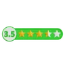 Three Points Five Star Rating