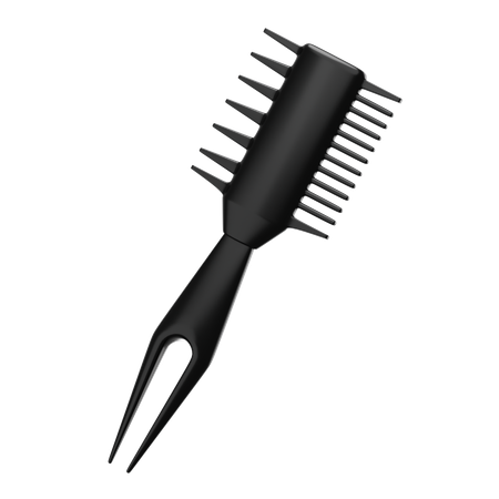 삼면 빗  3D Icon