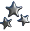 Three Star Abstract Shape
