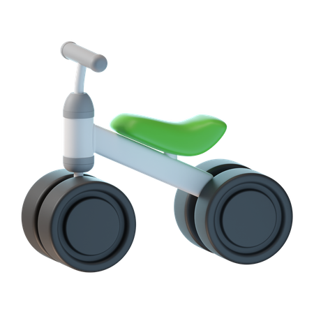 Three Wheel  3D Icon