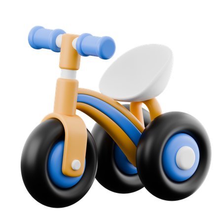 Three Wheel  3D Icon