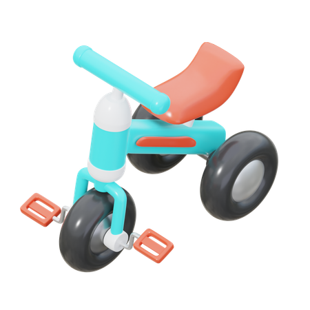 Three Wheel  3D Icon