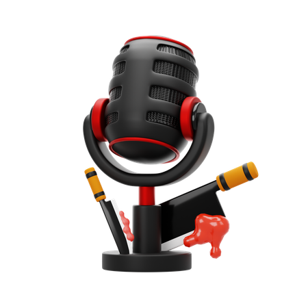 Thriller Podcast  3D Icon