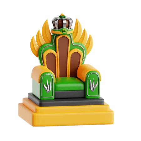 Throne  3D Icon