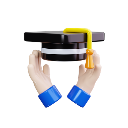 Throwing cap  3D Icon