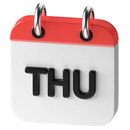 Thueshday  3D Icon