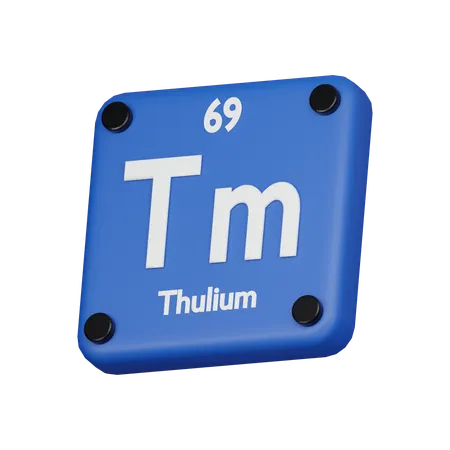 Thulium  3D Icon