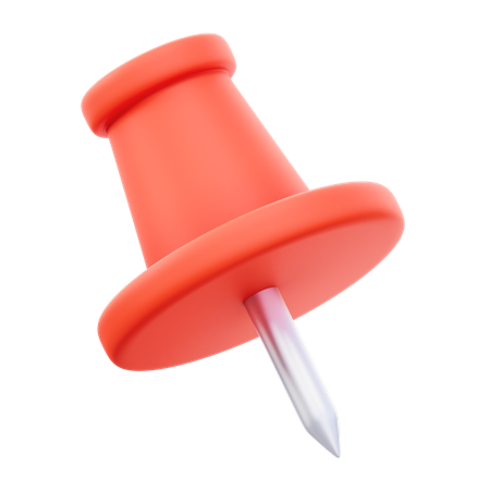 親指ピン  3D Icon