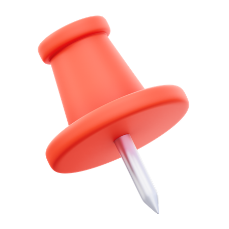Thumb Pin  3D Icon