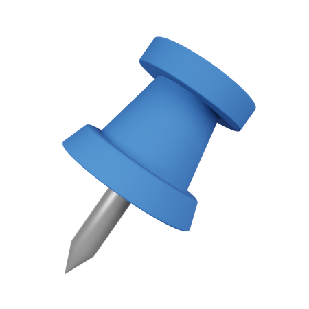 Thumb Pin  3D Icon