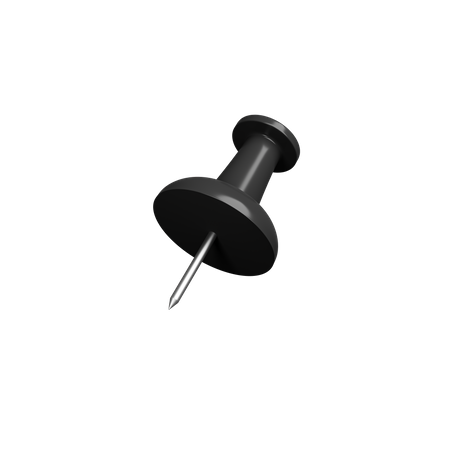 Thumb Pin  3D Icon