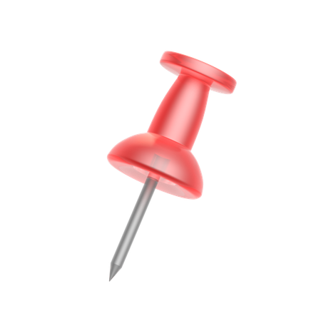 Thumb Pin  3D Icon