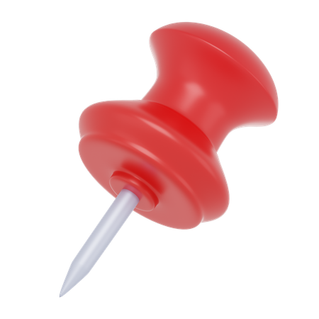 Thumb Pin  3D Icon