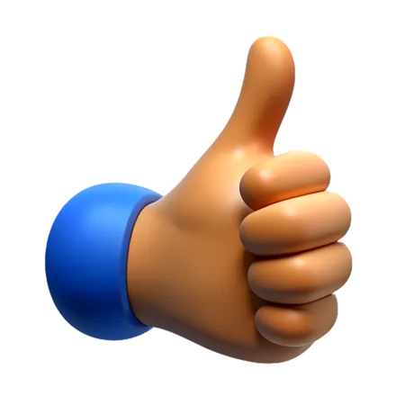 Thumb up  3D Icon