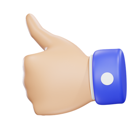 Thumb Up  3D Icon