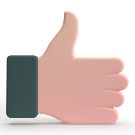 Thumb Up  3D Icon